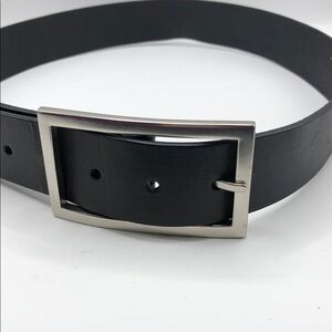 GAP Womens Black Leather Belt
